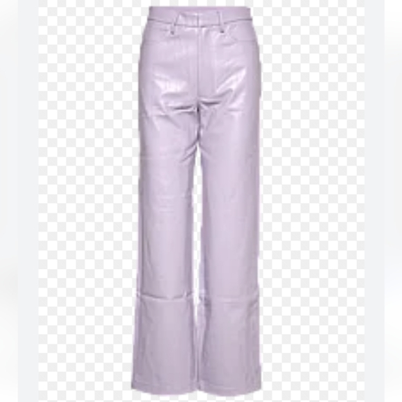 Rotate faux leather trousers sz us 4 - Picture 1 of 7